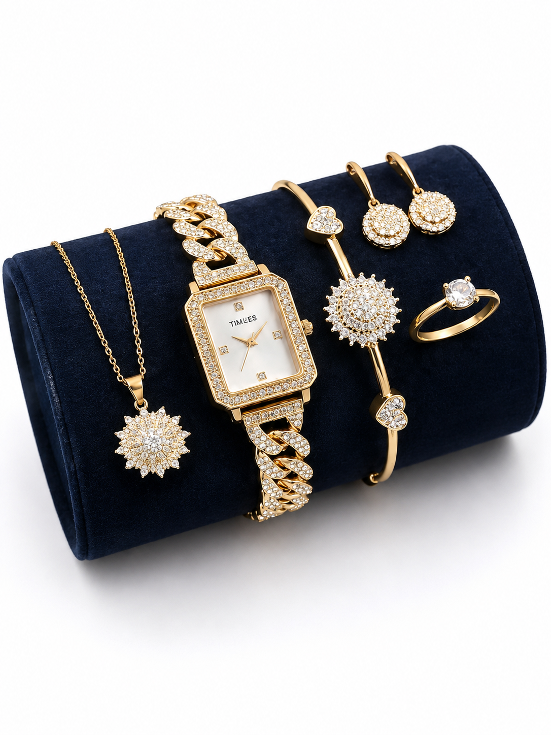 Ladies Zircon Gift Set