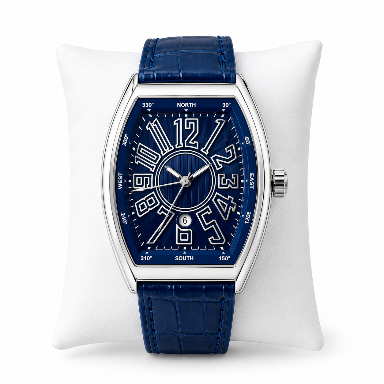 Frank Muller Style Plain Dial Watch